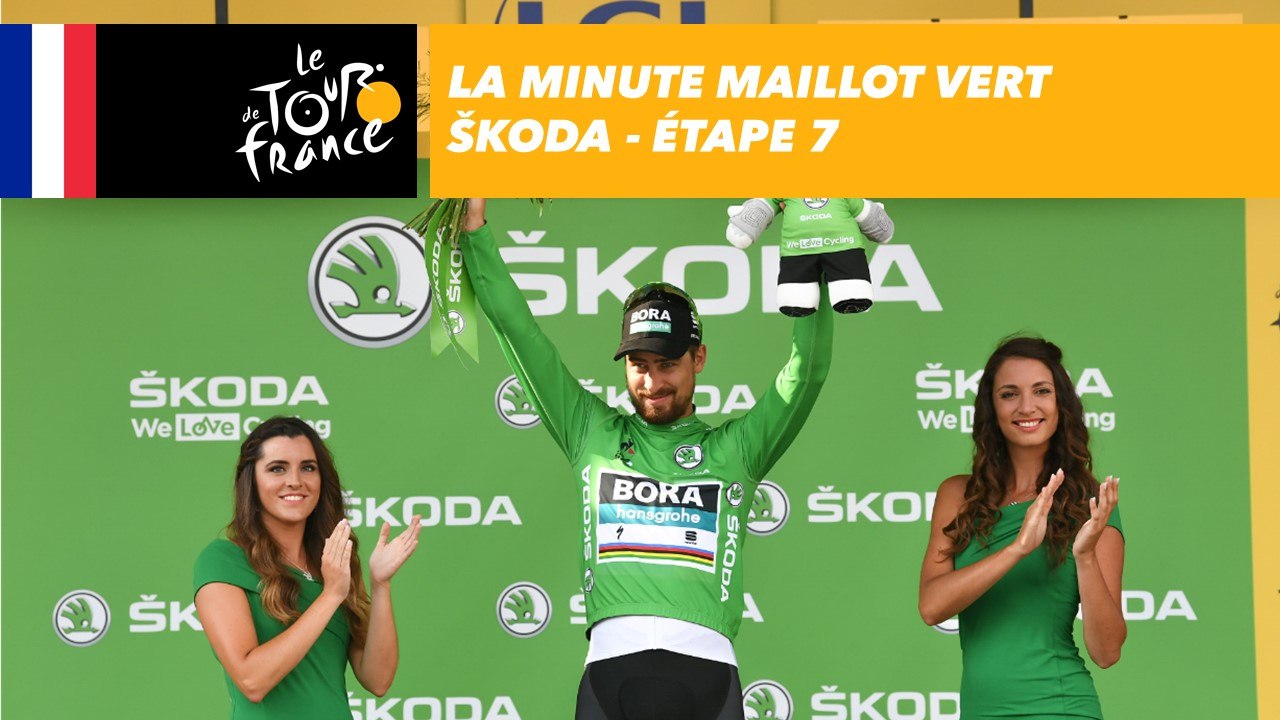 La minute Maillot Vert ŠKODA - Étape 7 - Tour de France 2018