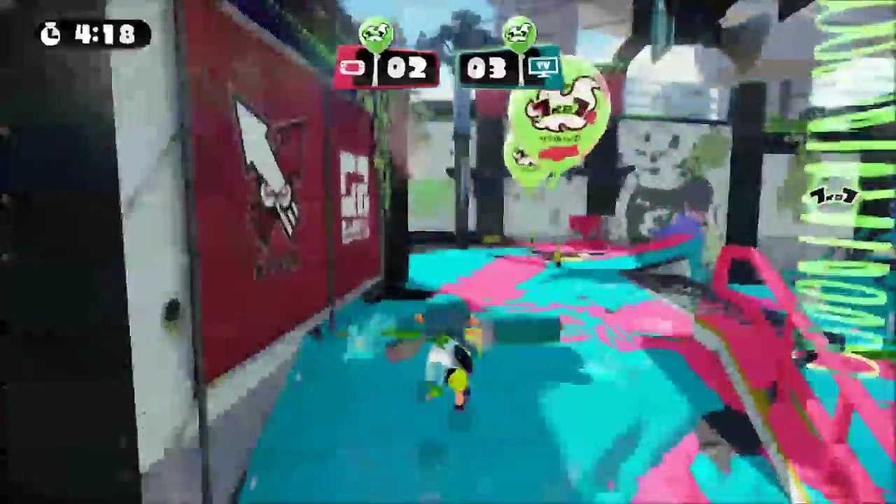 [MODE DOJO #1] SPLATOON Nintendo Wii U - Combat GUILLAUME vs KIM