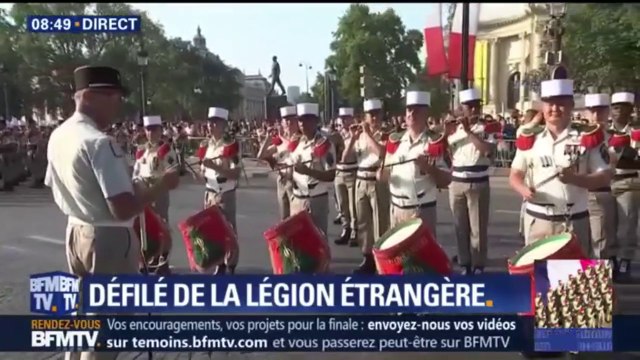 14-Juillet: la Légion étrangère jouera Uptown Funk de Mark Ronson et Bruno Mars en défilant... et BFMTV a pu en avoir un avant-goût