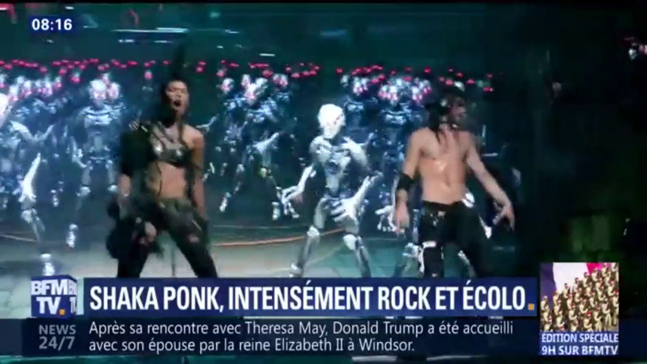 Shaka Ponk a électrisé les Francofolies de La Rochelle