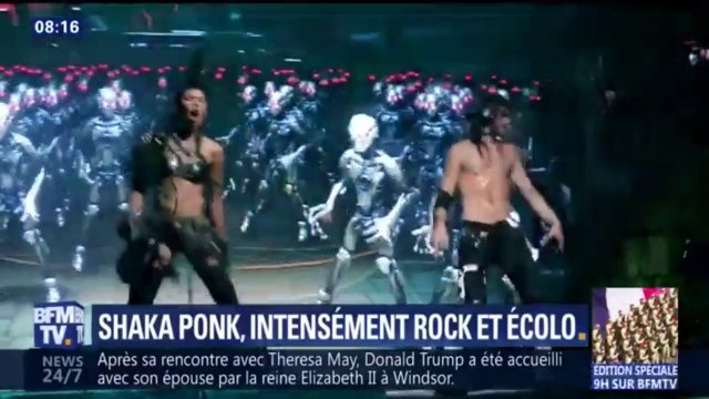 Shaka Ponk a électrisé les Francofolies de La Rochelle