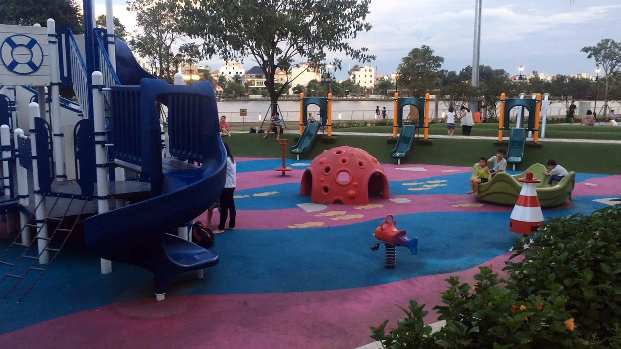 Khu vui chơi trẻ em trong vinhome tân cảng