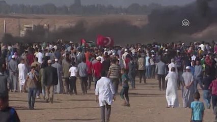 Gazze'deki Büyük Dönüş Yürüyüşü Gösterilerinde 16. Cuma (2) - Han