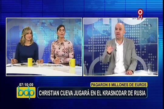 Christian Cueva es el nuevo fichaje del Krasnodar de Rusia