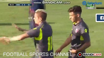 Sion vs Lyon 1-2 All Goals Highlights 13/07/2018