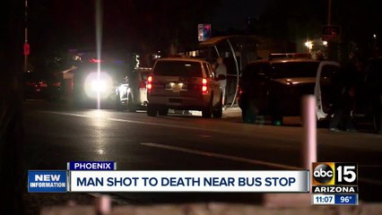Man shot, killed in Phoenix; suspect sought
