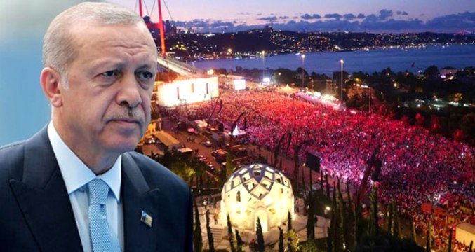 Başkan Erdoğan, 15 Temmuz Şehitler Köprüsü'nde Düzenlenecek Yürüyüşe Katılacak