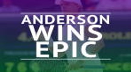 Anderson reaches Wimbledon final after epic Isner clash
