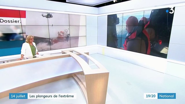 14-juillet : les plongeurs de l'extrême