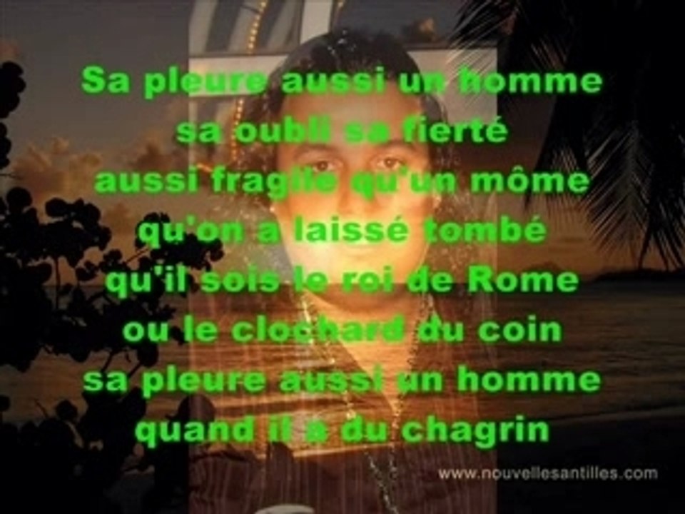 REPRISE SA PLEURE AUSSI UN HOMME