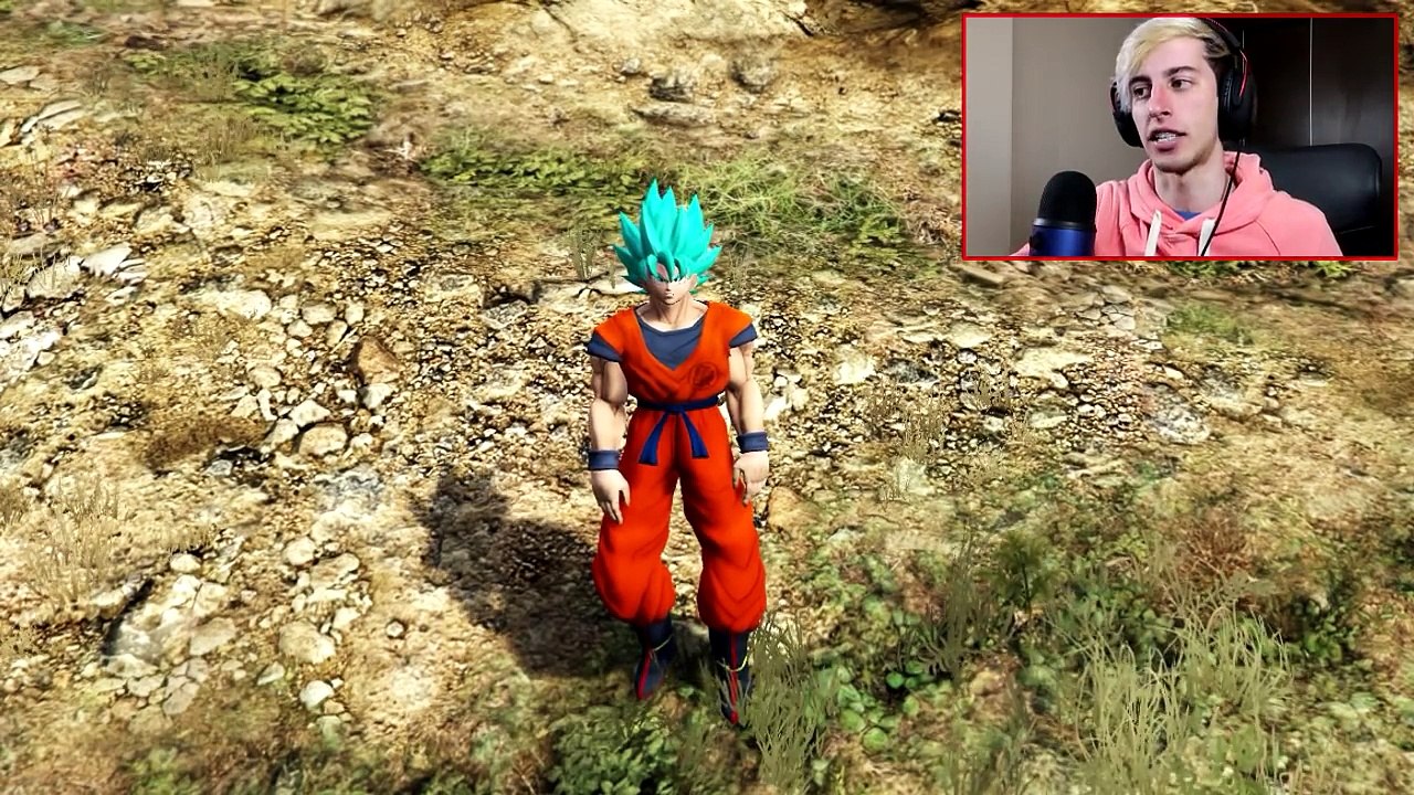 GTA V MODS: GOKU EN GTA 5 !! - RobleisIUTU
