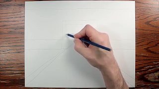 How to Draw a Highway Tunnel in One Point Perspective