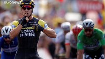 Fransa Bisiklet Turu: 7'inci etap sona erdi 'sarı mayo' Belçikalı Greg Van Avermaet'te kaldı
