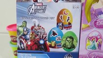 Coloring Easter Eggs with Hello Kitty, Marvel Avengers, & Disney Princess Sticker Decorations!