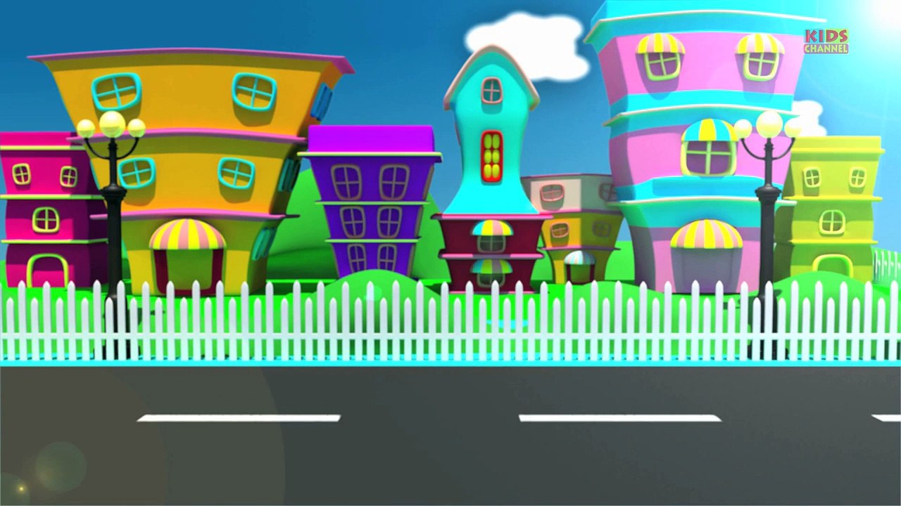 Colors on Wheels | Learn Colors