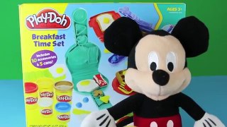 Mickey Mouse Makes Breakfast Time Set PLAY-DOH Toy Review