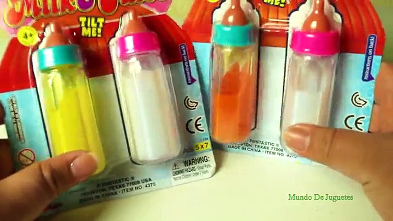 Biberones Magicos De Colores | Magic Baby Bottles