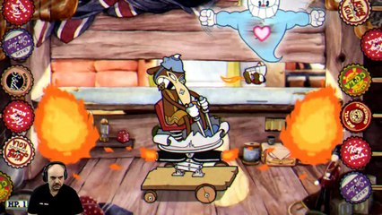 Cuphead Serie #8, jefe Werner Werman Murine Corps _ MondoXbox Xbox One X 60fps