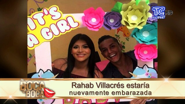 ¿Será que Toño Abril y Rahab Villacrés esperan su segundo hijo?