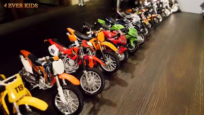 TOY Bike Full Collection Part 1 Opening Adventure Force MXS Motocross Kids Children