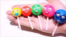 Finger Family Lollipops, Play Doh Finger Family Nursery Rhyme Song