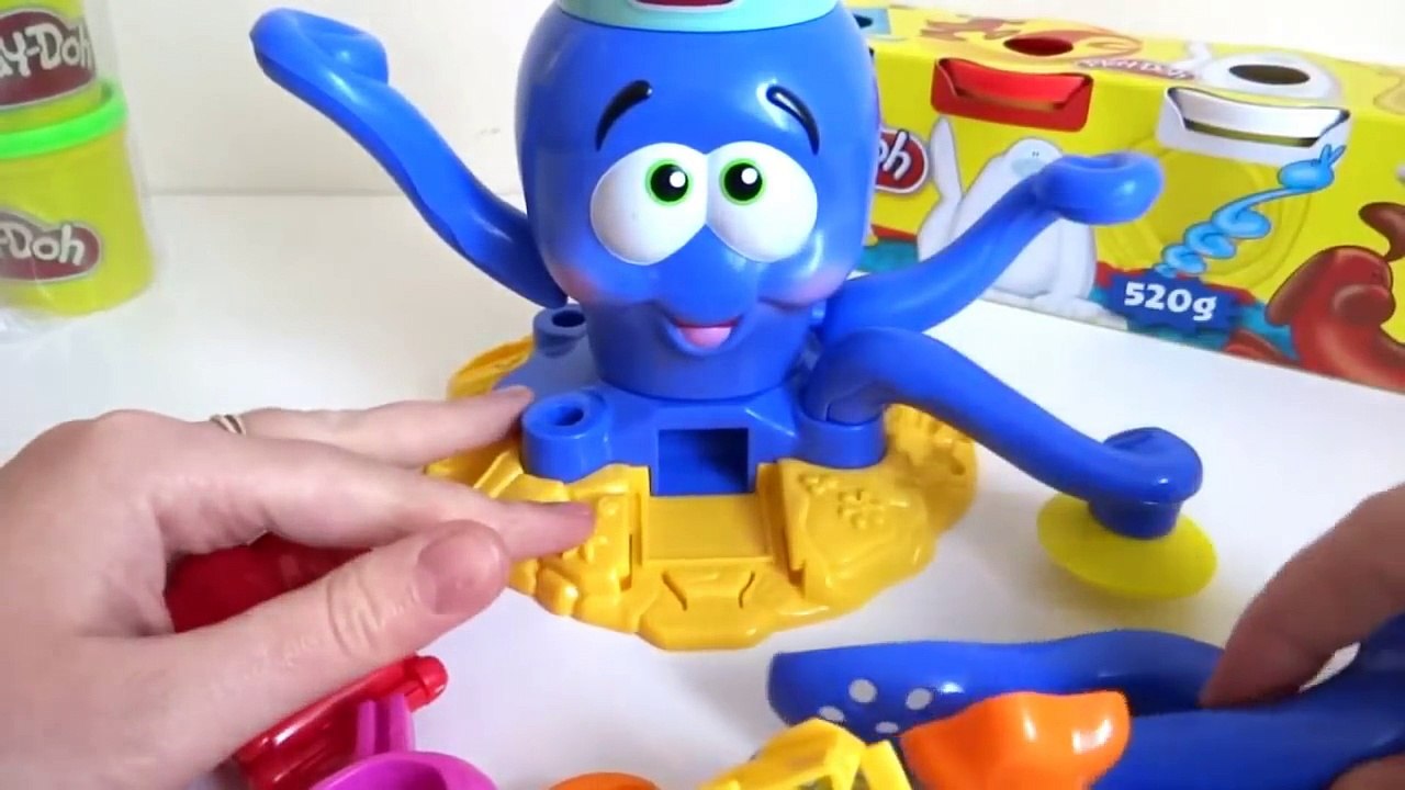 Play-Doh Octopus Ocean Playset Unboxing - video Dailymotion