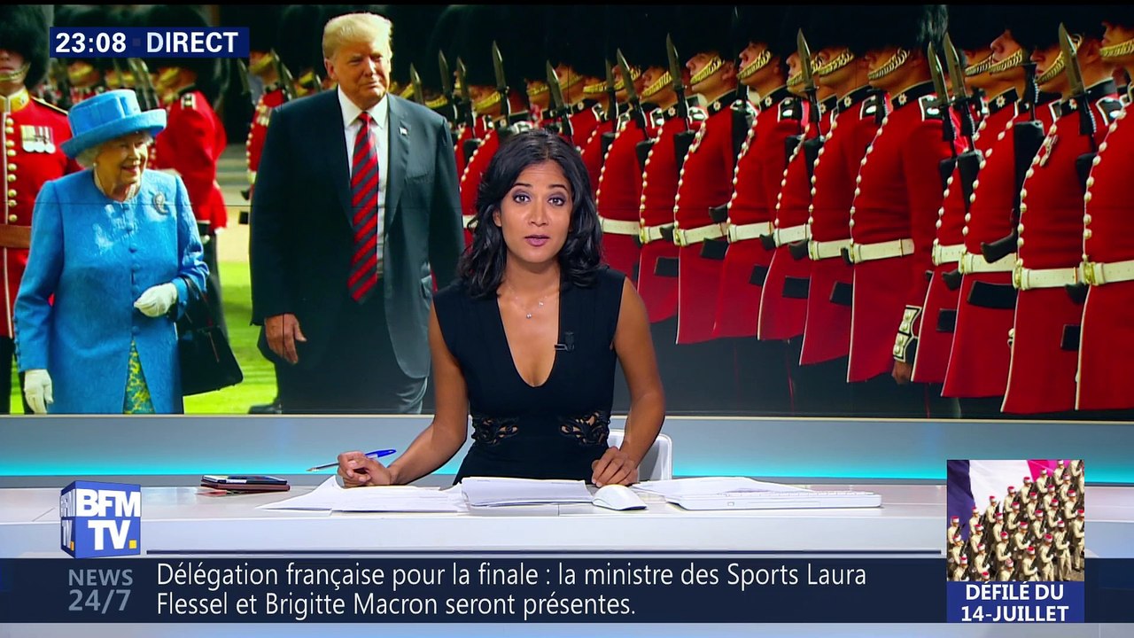 Angleterre: Trump reçu par la reine à Windsor