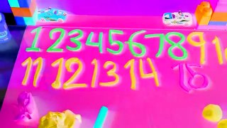 ((playdoh videos)) how to count numbers with this amazing playdoh way$$ 1 to 15