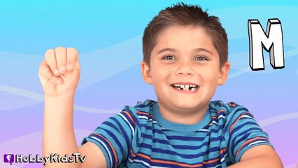 Learn the Sign Language ABCs with the HobbyKids