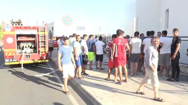 Personel Lojmanında Yangın Çıktı