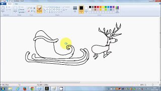 Easy Kids Drawing Lessons : How To Draw SANTA on the wheels ( CHRISTMAS SPECIAL)