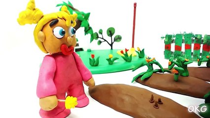 Red & Green Baby MINING GOLD RUSH - Stop Motion Cartoons For Kids