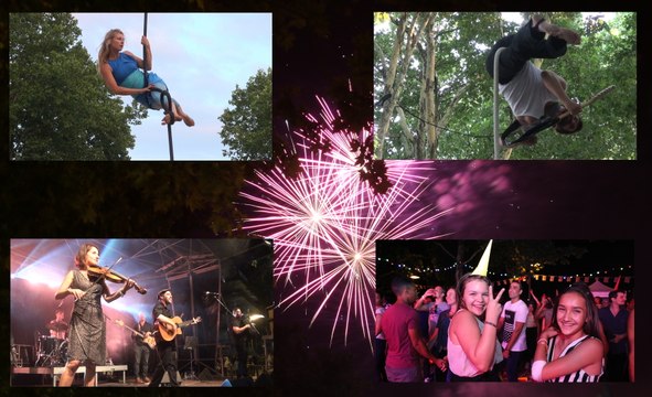 Cirque, concerts et feu d'artifice: les bals de feu 2018 à Mulhouse