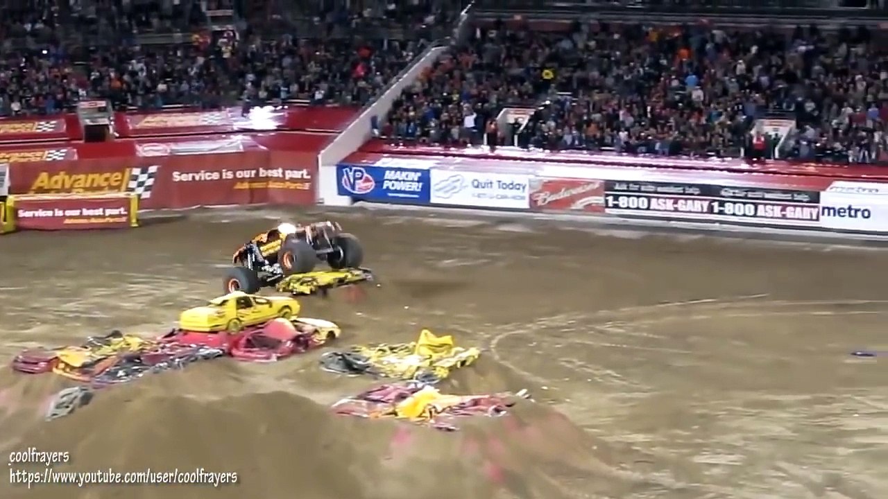 Top of Monster Trucks 2018 Grave Digger, Bigfoot, Maximum Destruction, Batman