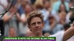 TENNIS: Wimbledon: Day 11 review - Anderson's marathon, Novak ahead