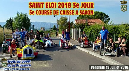 ST ELOI 2018 TRETS -  Course de caisse à savon 13 Juill2018