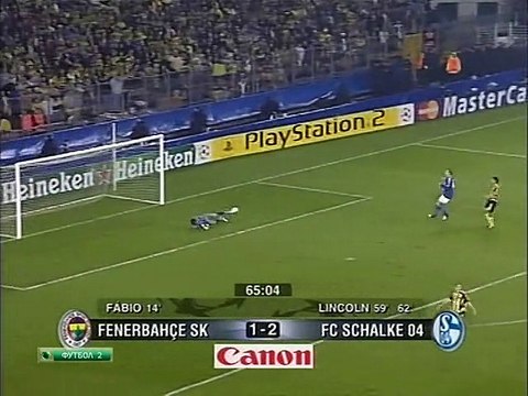 Fenerbahçe 3 - 3 Schalke Şampiyonlar Ligi İkinci yarı
