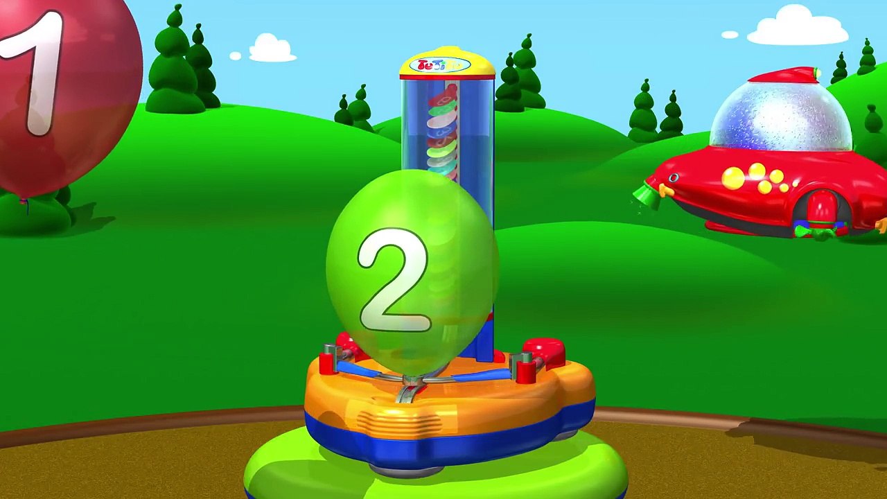 TuTiTu Preschool | Count 1 to 10 with TuTiTus Balloon Machine