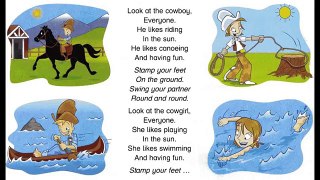 Look at the cowboy (song for children)