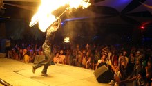 Spark Fire Swords 2 @ Fractal Planet w. Andrelian - Burningman 2013