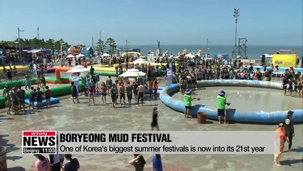 2018 Boryeong Mud Festival in full swing on Daecheon Beach