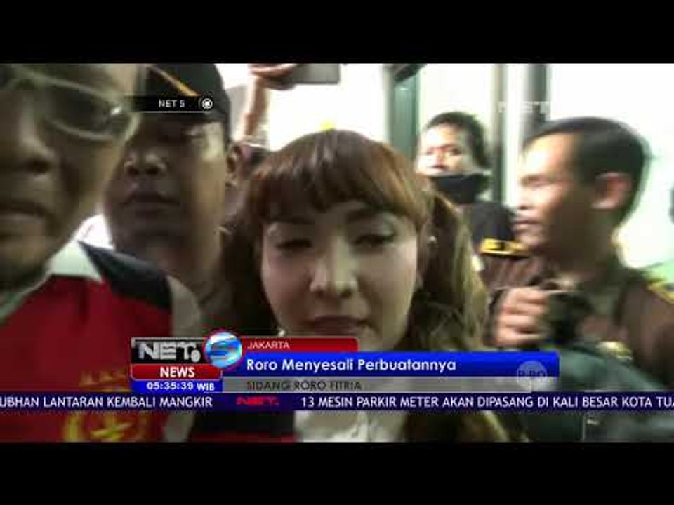 Sidang Kedua Kasus Narkoba Roro Fitria Ditunda - NET 5