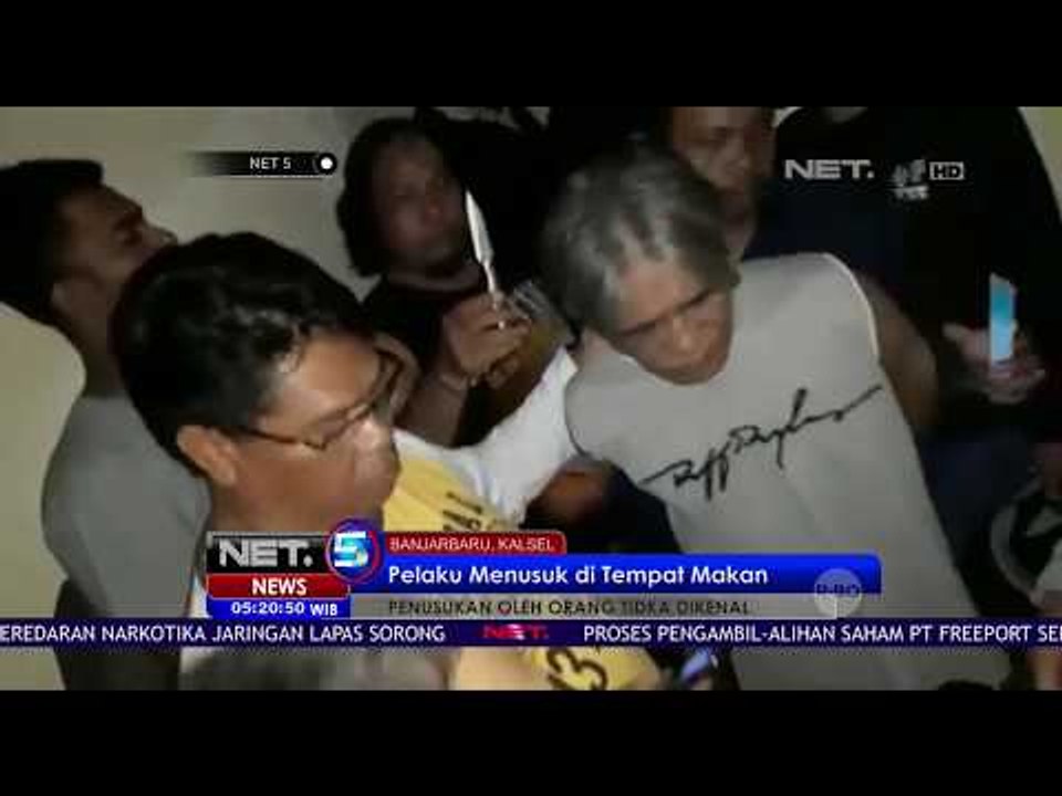 Seorang Pengunjung Restoran Cepat Saji Ditikam Orang Tak Dikenal - NET 5