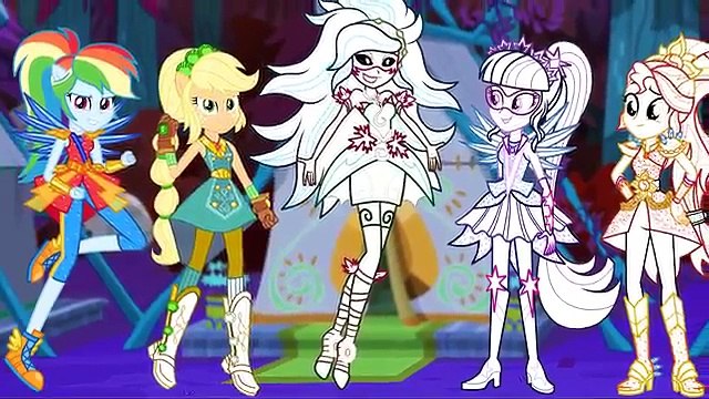 My Little Pony Equestria Girls CRYSTAL GEM Forms Coloring Book - MLP Drawing Coloring Pages