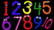 Numbers Song in French. Une Chanson des Chiffres.