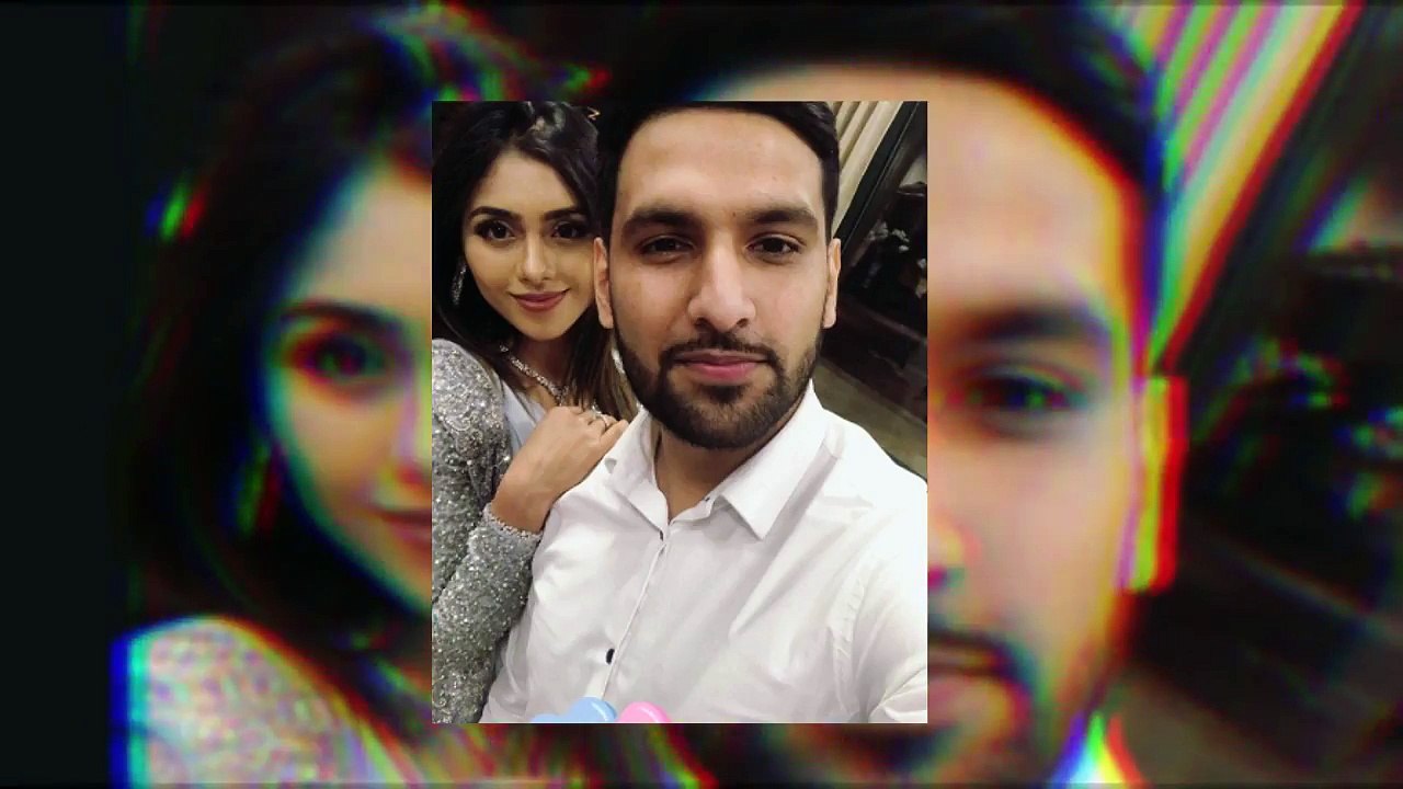 Zaid Ali and his Wife at a Recent Wedding Event