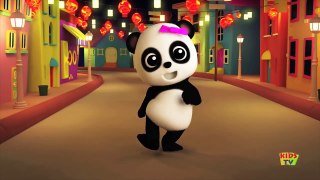 bao panda | the wheels on the bus | 3d rhymes | kids songs | baby videos | kids tv