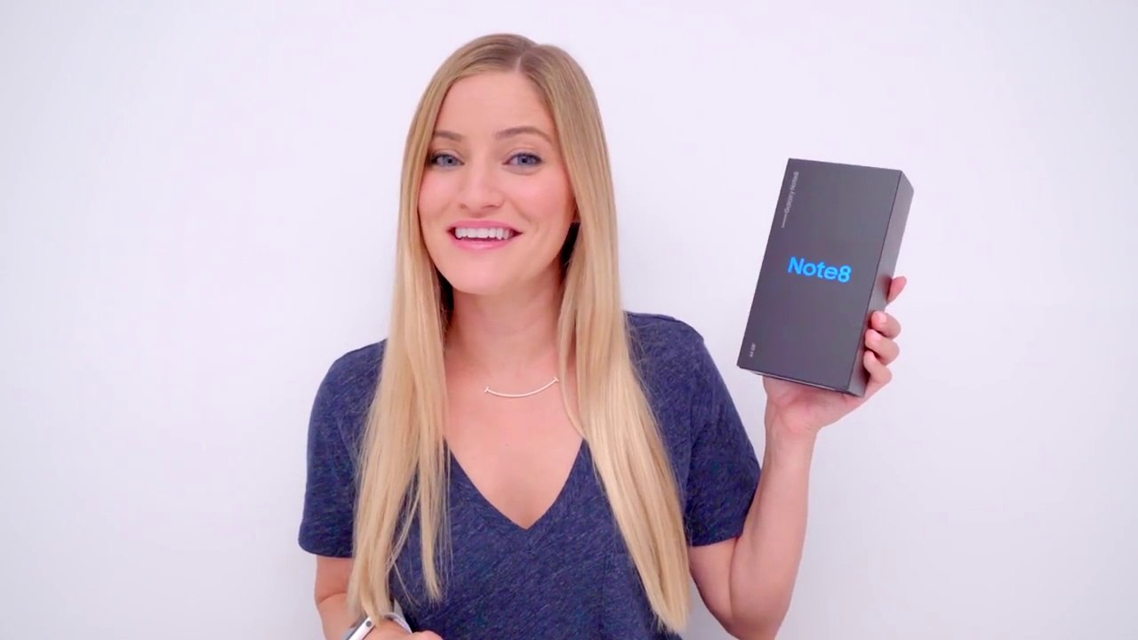 Samsung Galaxy Note 8 Unboxing + Test! iJustine