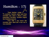 Hamilton vintage watches