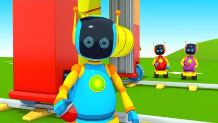 Léo le camion curieux et Lifty: station de lavage